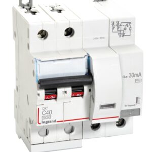 Legrand 411327 - 40A DP 30mA 10KA C~ AC:240/415V DX3 RCBO - I-411327